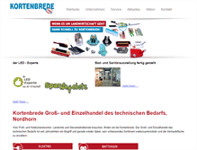 Tablet Screenshot of kortenbrede.com